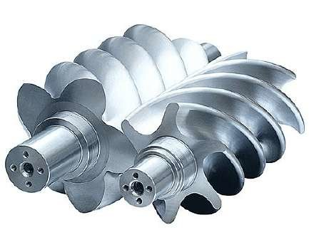 Screw compressor rotor precision machining