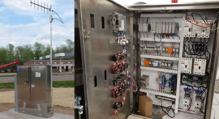 Compressor station monitoring