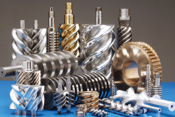 Screw compressor rotors