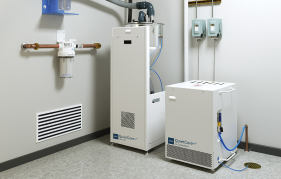 Dental compressor cabinet