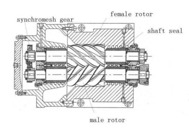 Rotary screw compressor