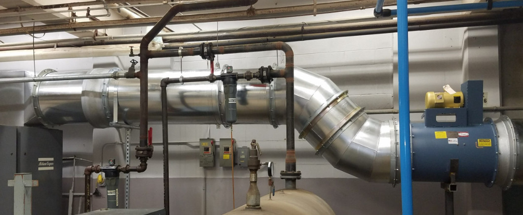 Compressor room ventilation