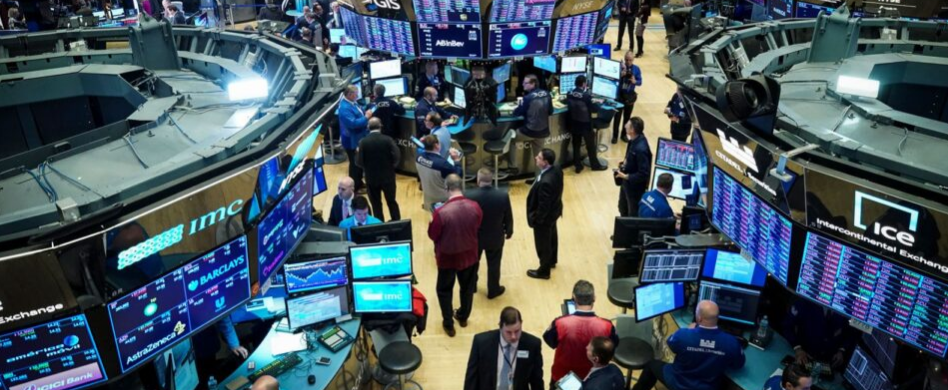 Financial markets trading floor