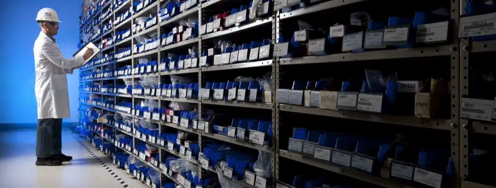 Spare parts warehouse