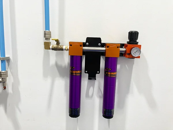 Terminal filter installation