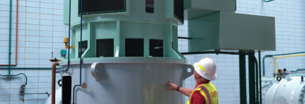 Industrial compressor motor