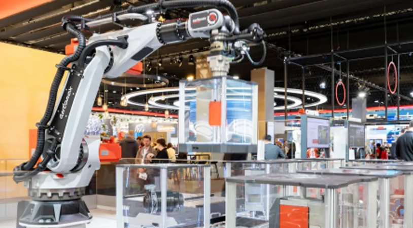 Trade show exhibition hall