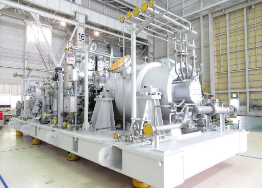 Industrial compressor room configuration