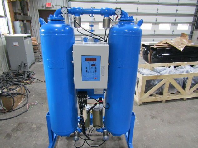 Desiccant dryer tower