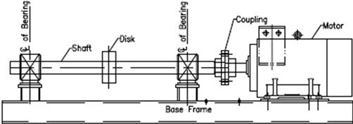 Centrifugal compressor bearing and rotor assembly